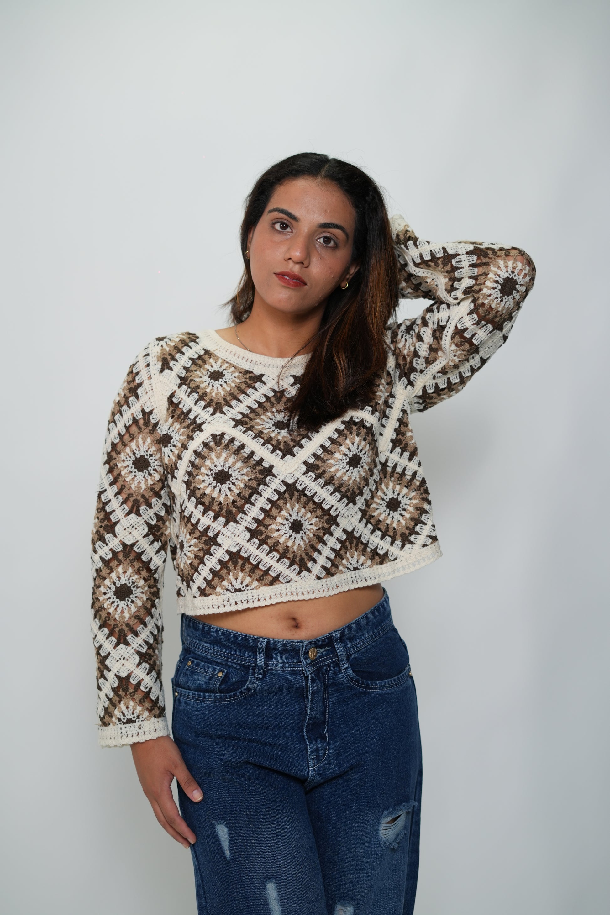 Korean Crochet Top