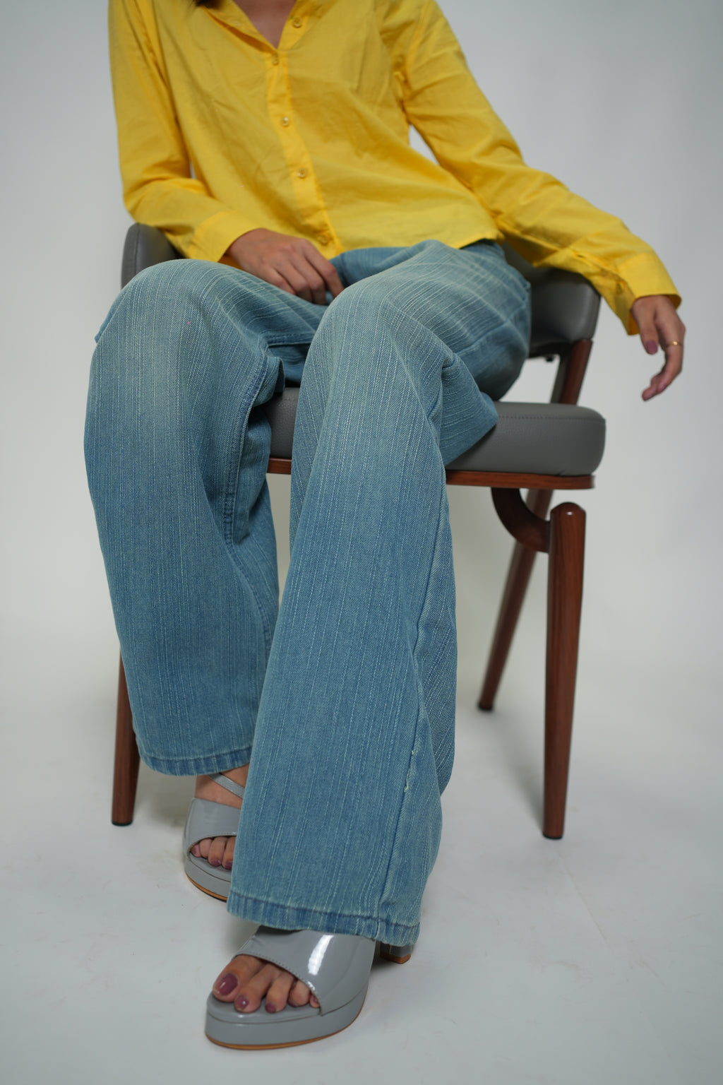 Straight Fit Mid-rise Jeans