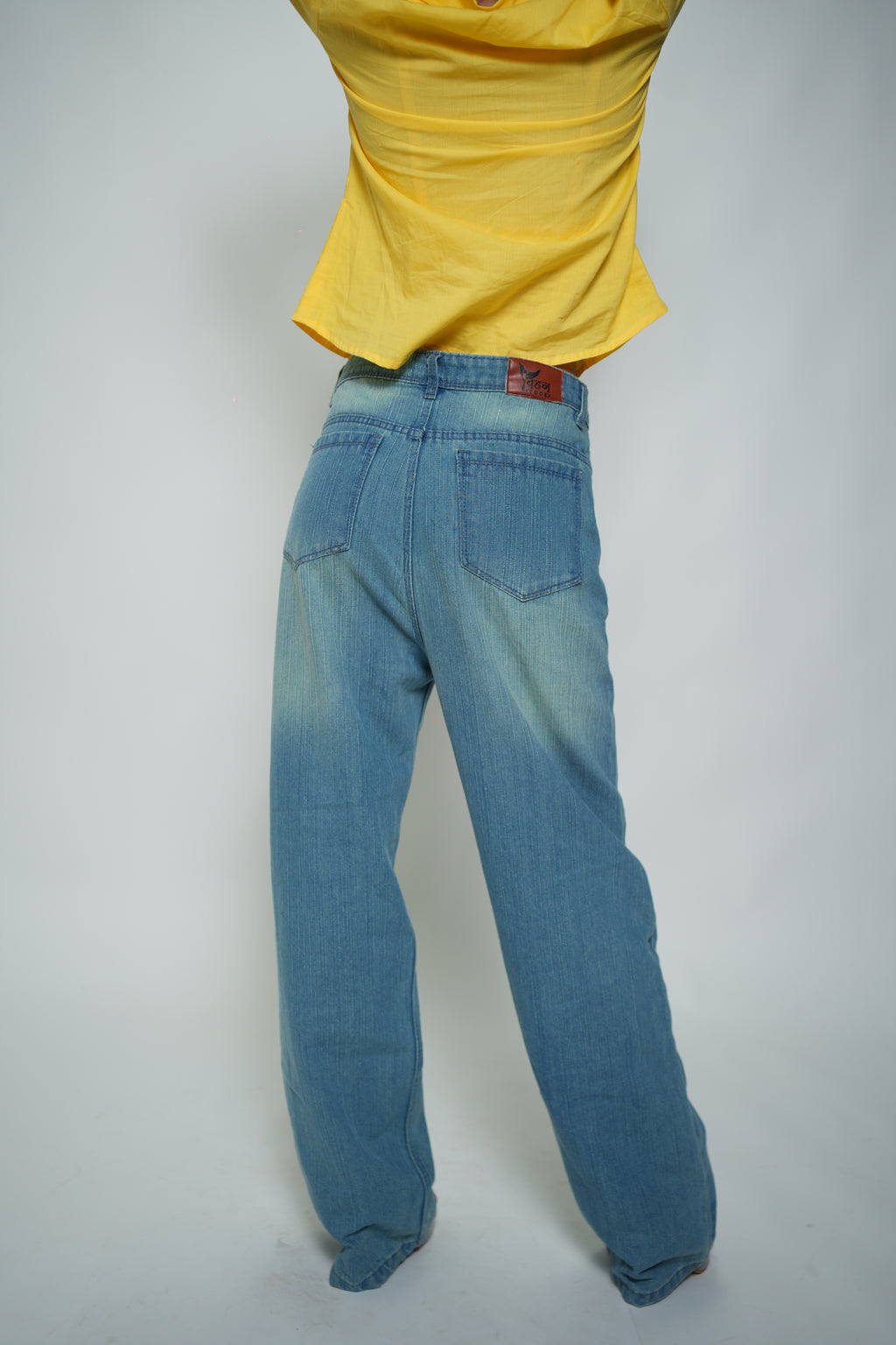 Straight Fit Mid-rise Jeans
