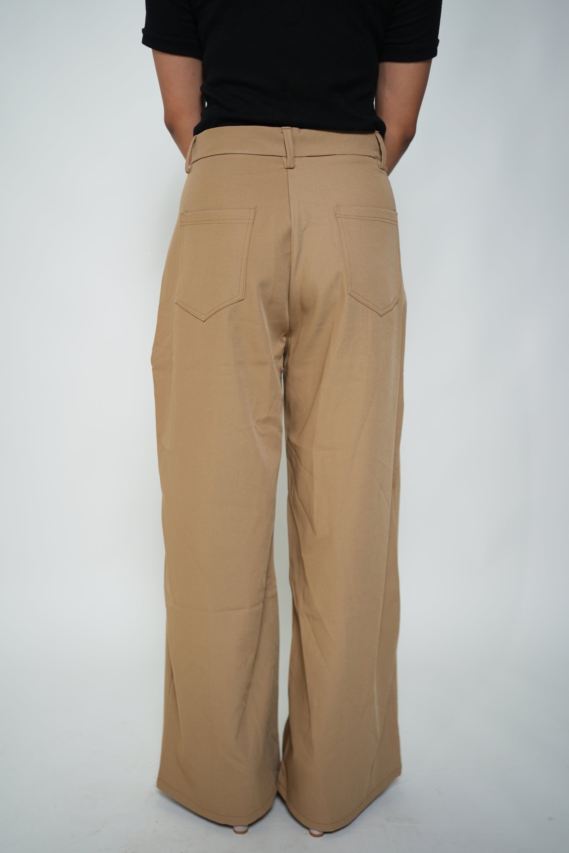 Flared Korean High Raised Pants