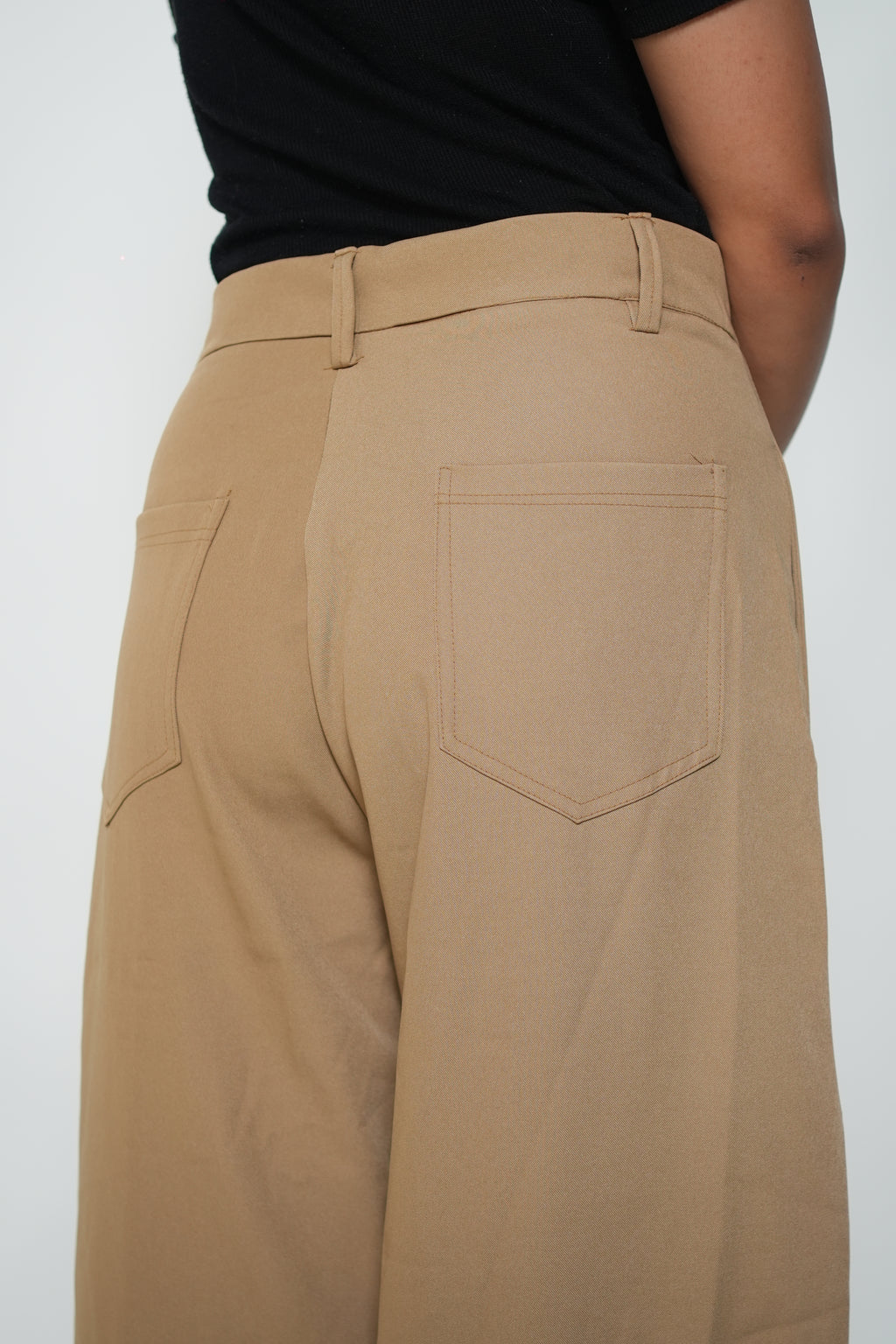 Flared Korean High Raised Pants