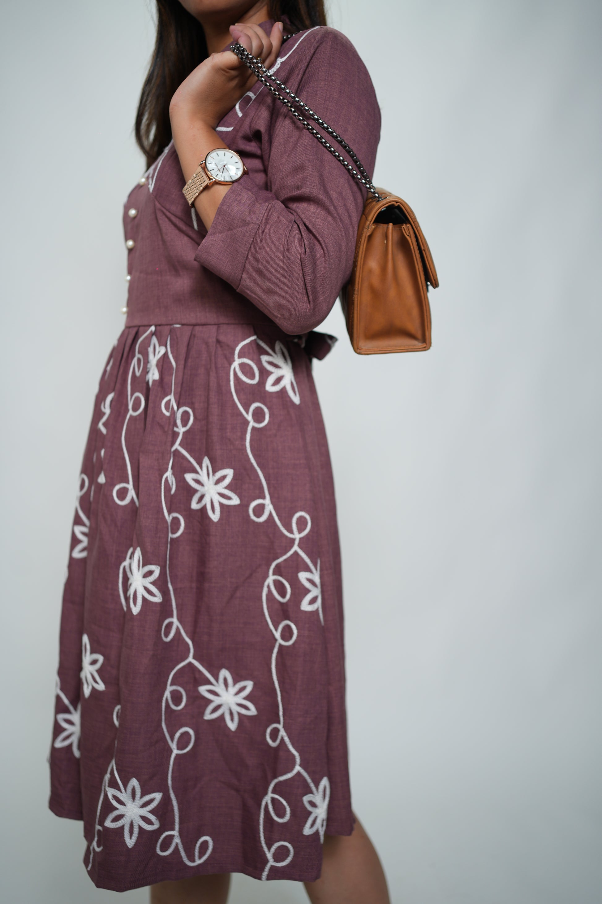 Embroided Dress Carrot