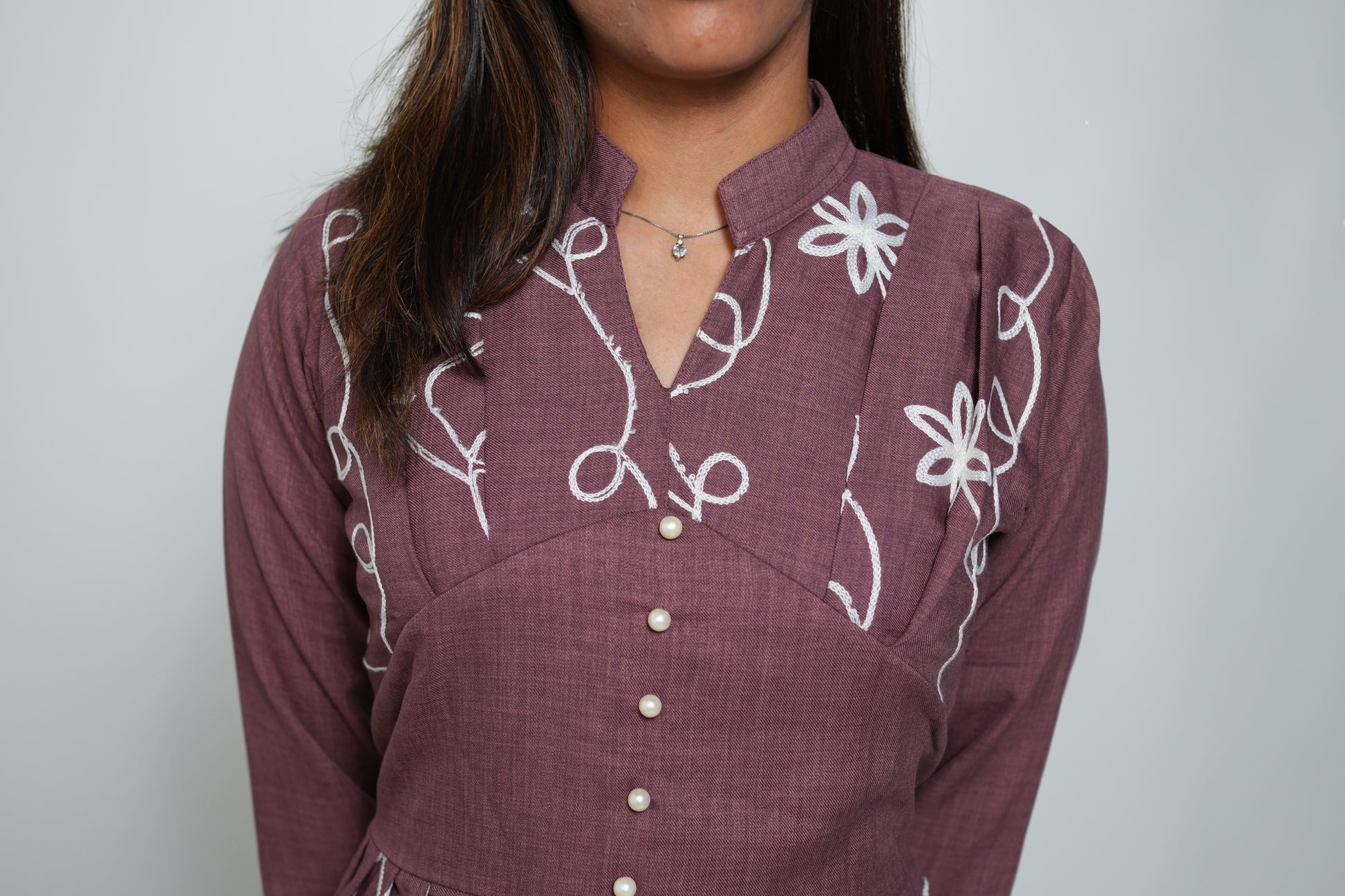 Embroided Dress Carrot