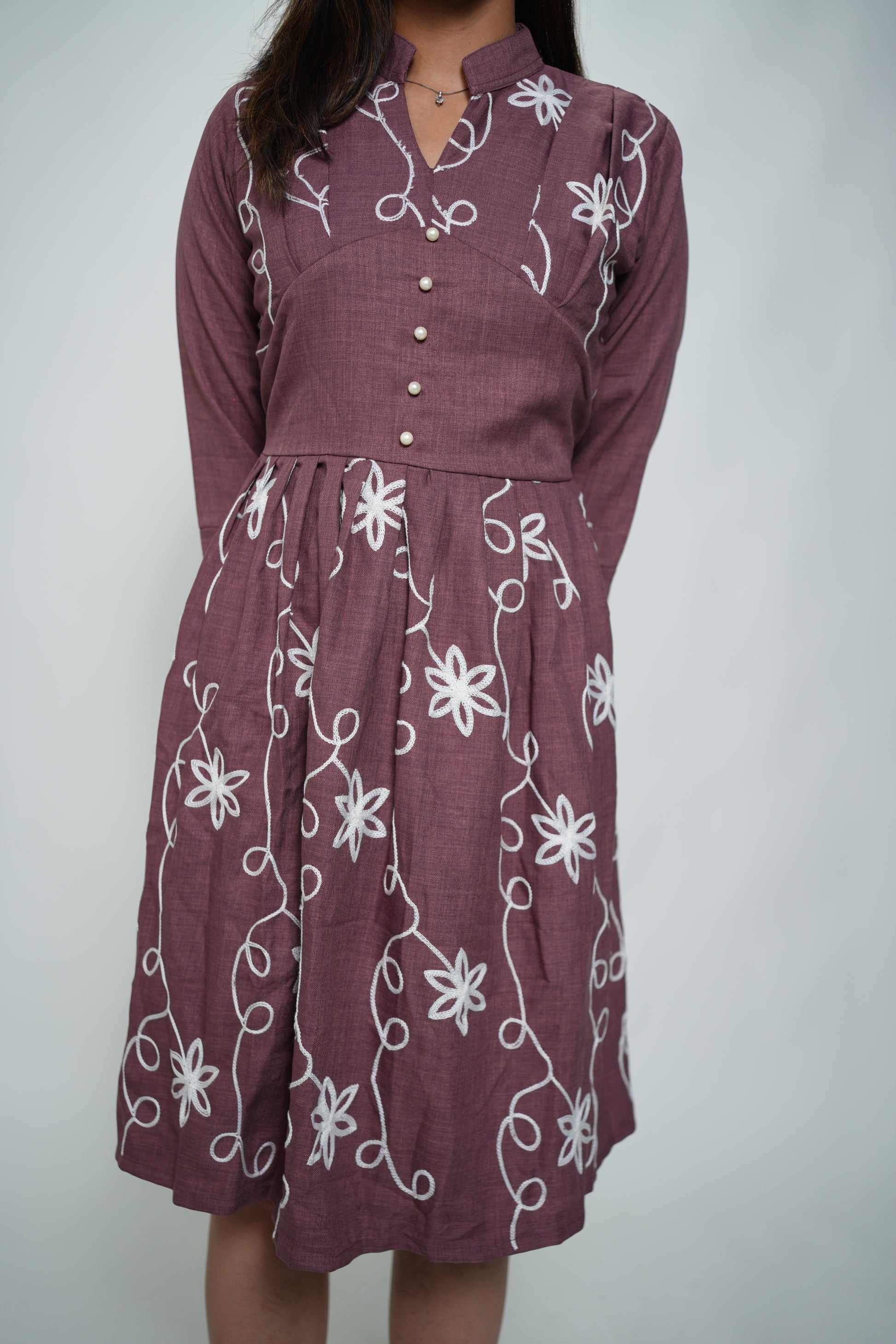 Embroided Dress Carrot