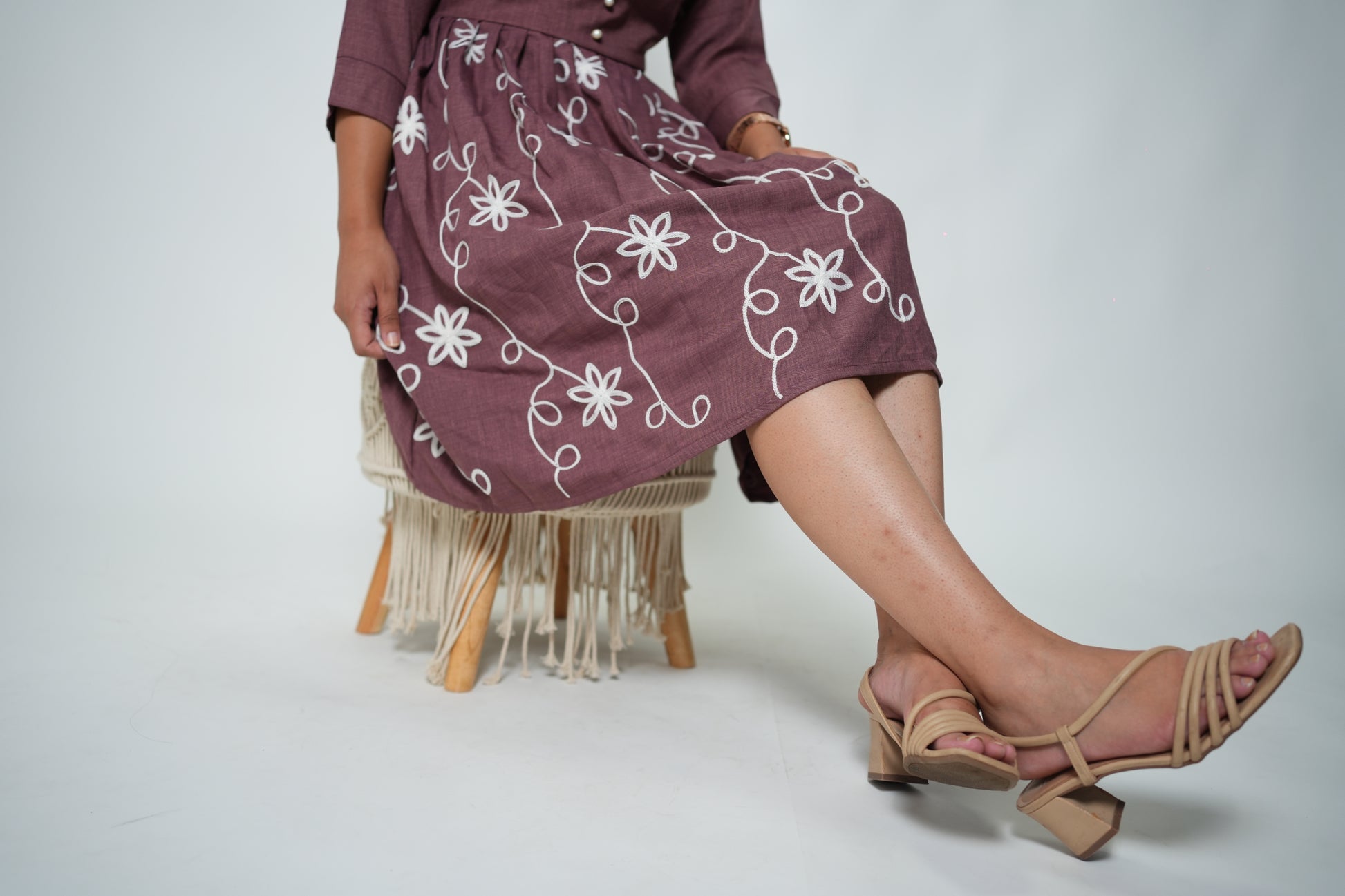 Embroided Dress Carrot